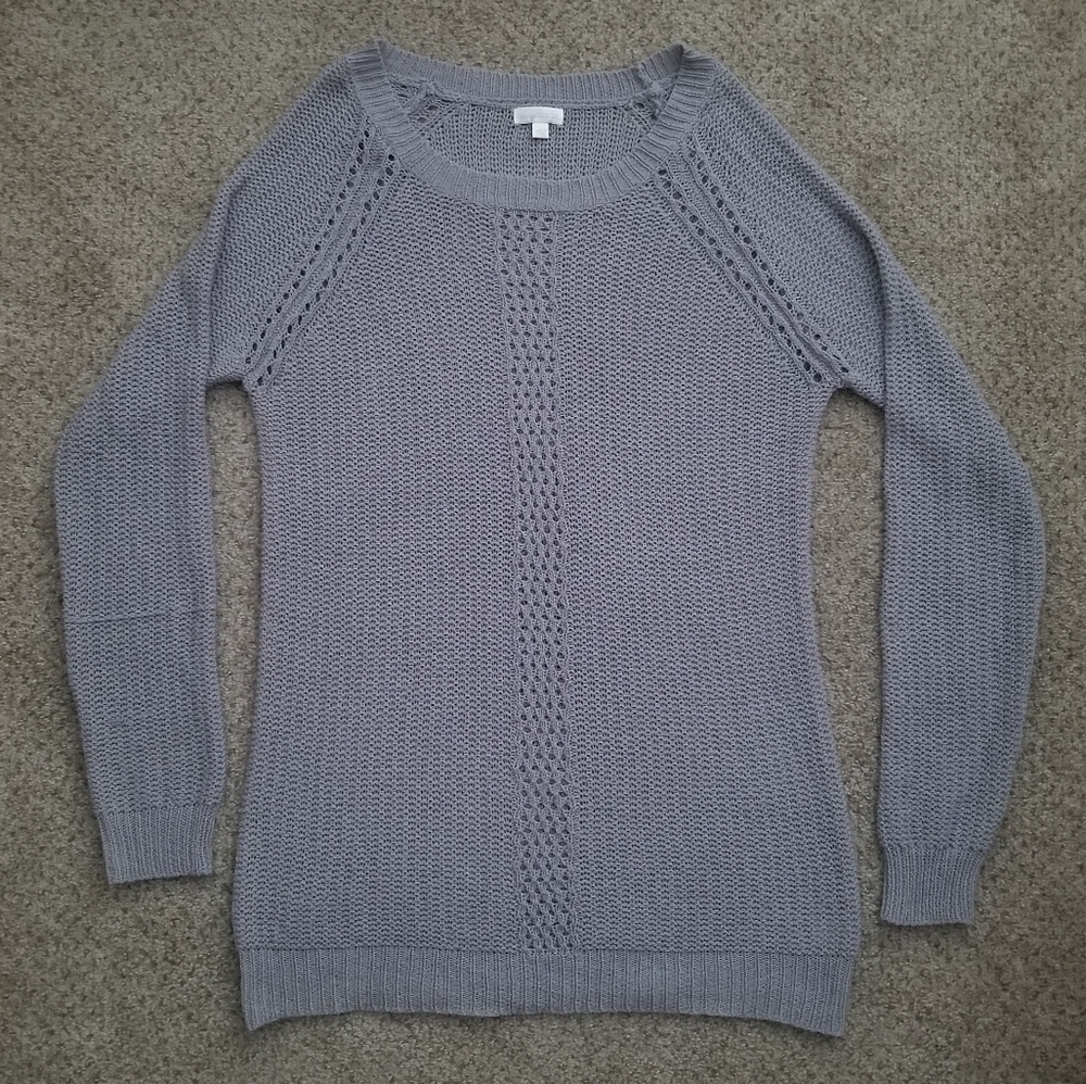 Charming Charlie gray sweater